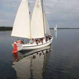 Kuttersegeln auf dem Senftenberger See, Foto: Steffen Rasche